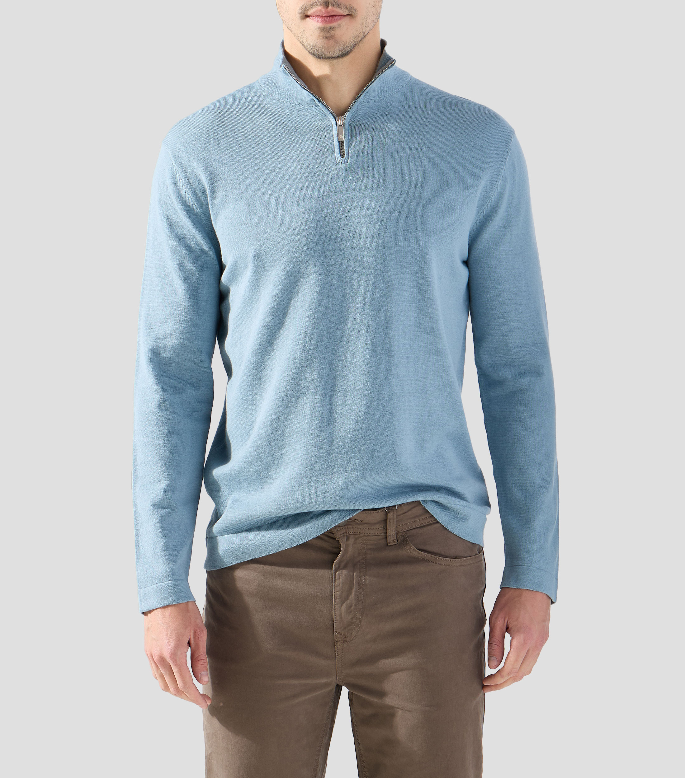 Suéter cuello alto Hombre
